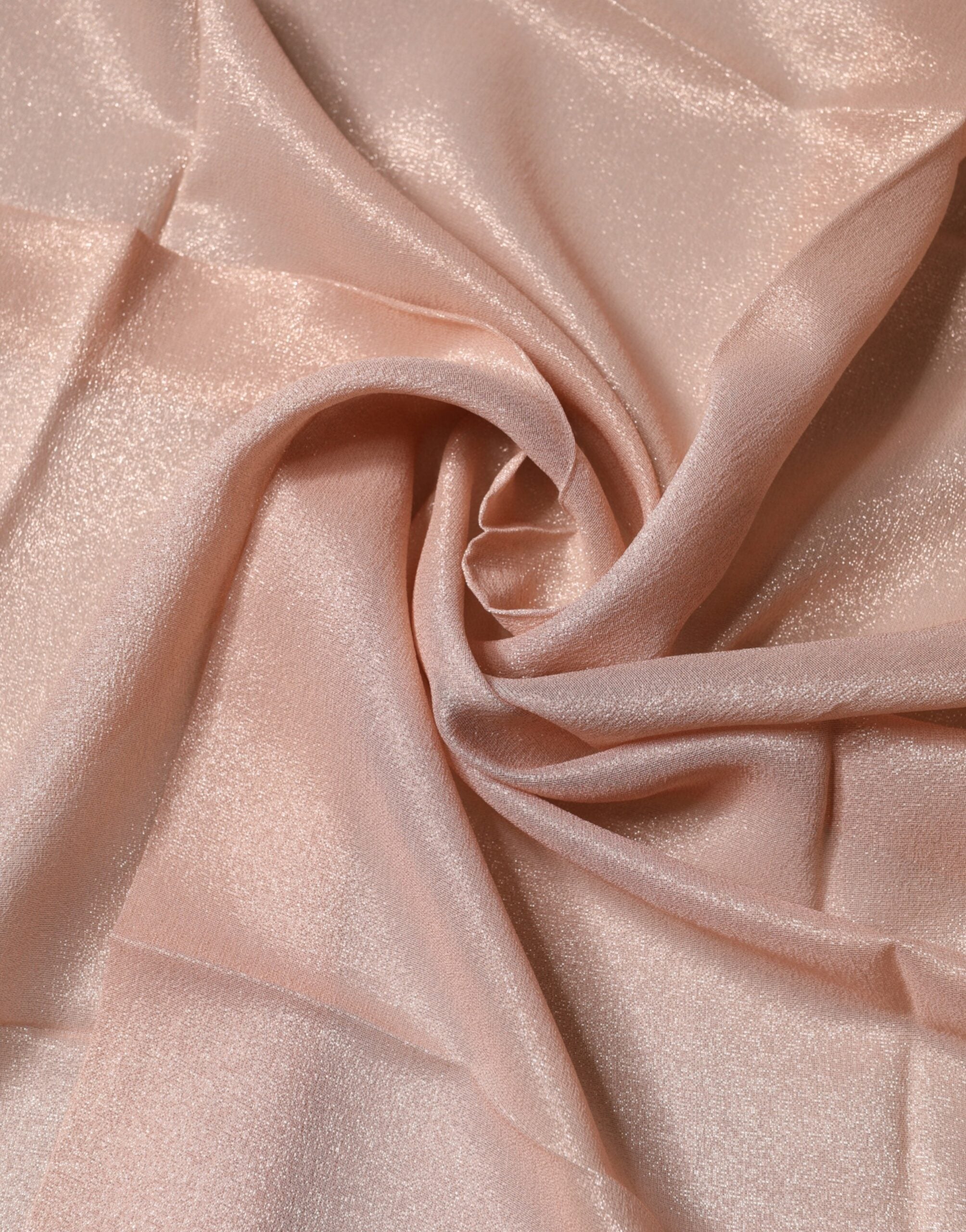 Light Pink Silk Blend Square Foulard 87.5cm x86.5cm Scarf - ventzia