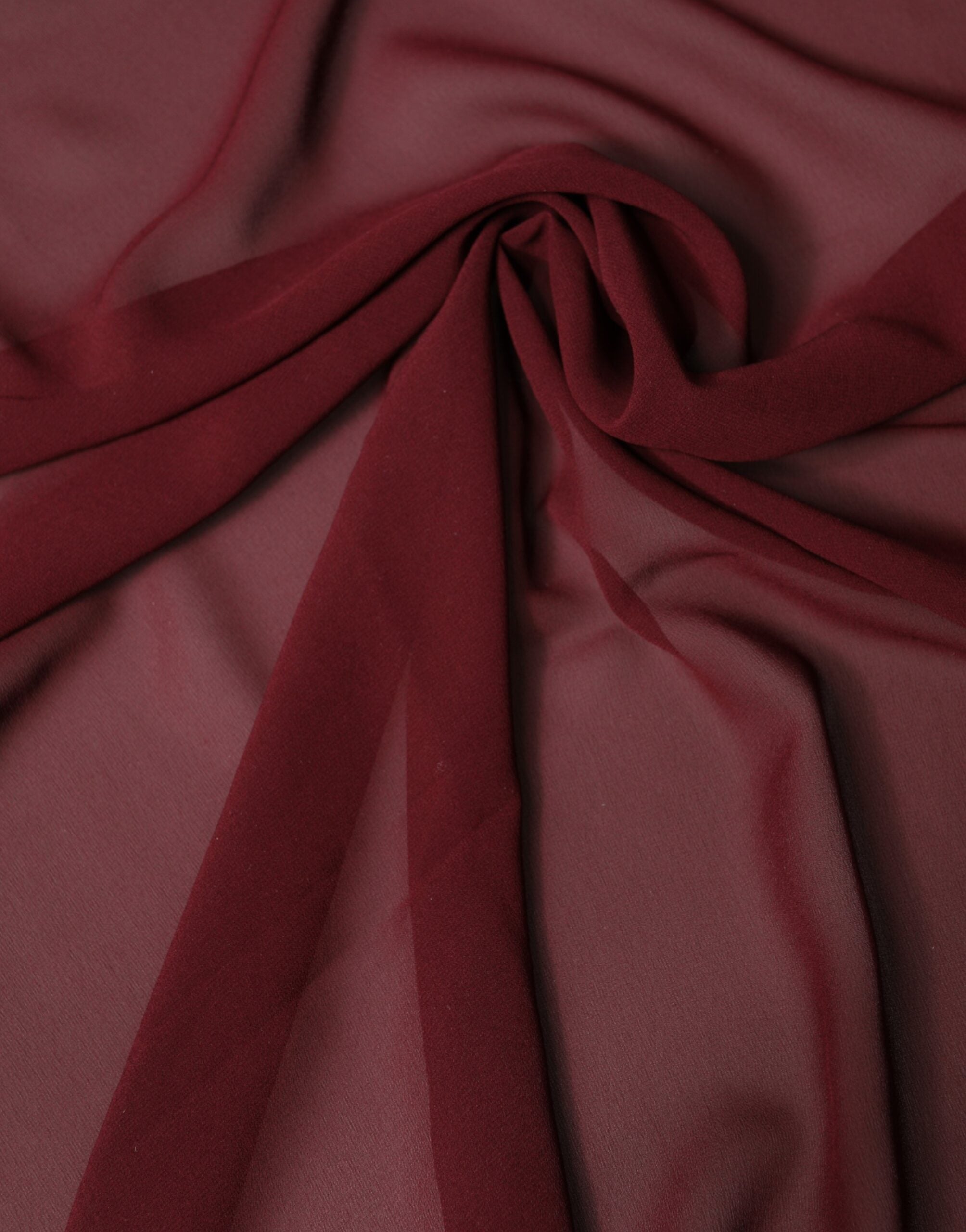 Maroon Silk Stole Neck Wrap Shawl Men 200cm x 130cm  Scarf - ventzia