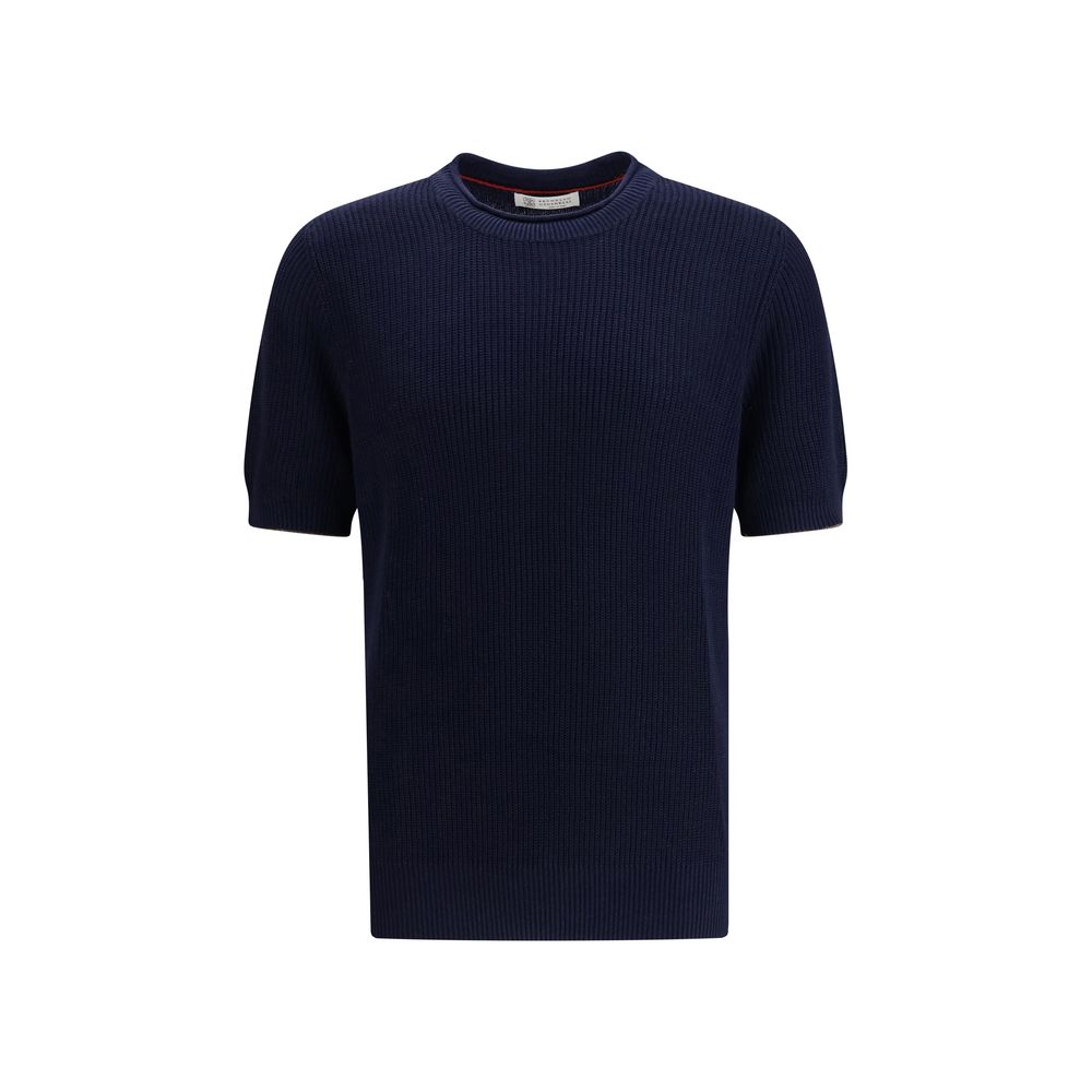 Blue Linen T-Shirt - ventzia