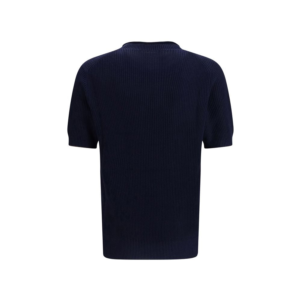 Blue Linen T-Shirt - ventzia