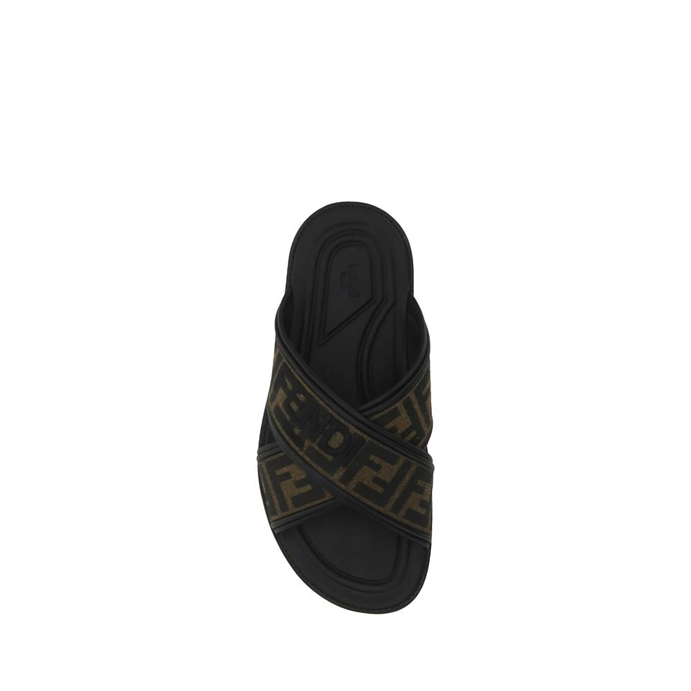 Black Rubber Slippers - ventzia