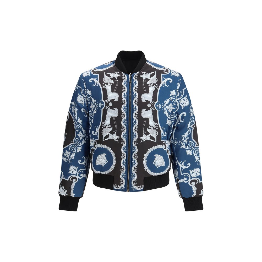 Black Polyamide Bomber - ventzia