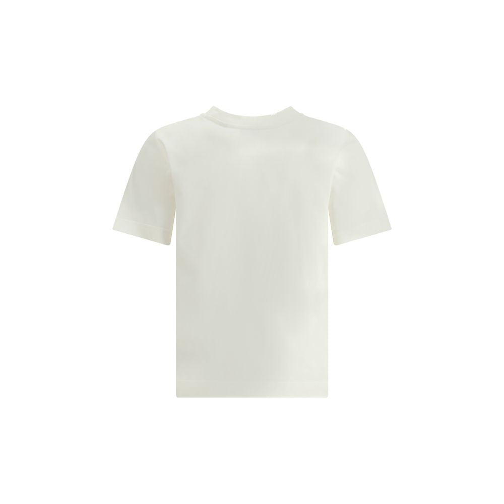 White Cotton T-Shirt - ventzia