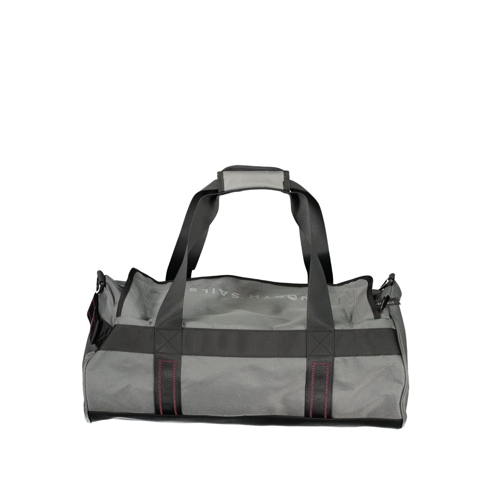 Grigio Polyester Men's Duffle Bag - ventzia