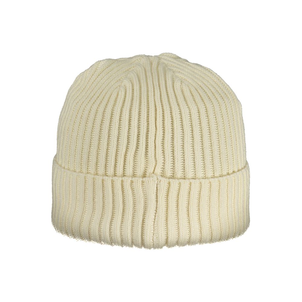 White Cotton Men Cap - ventzia