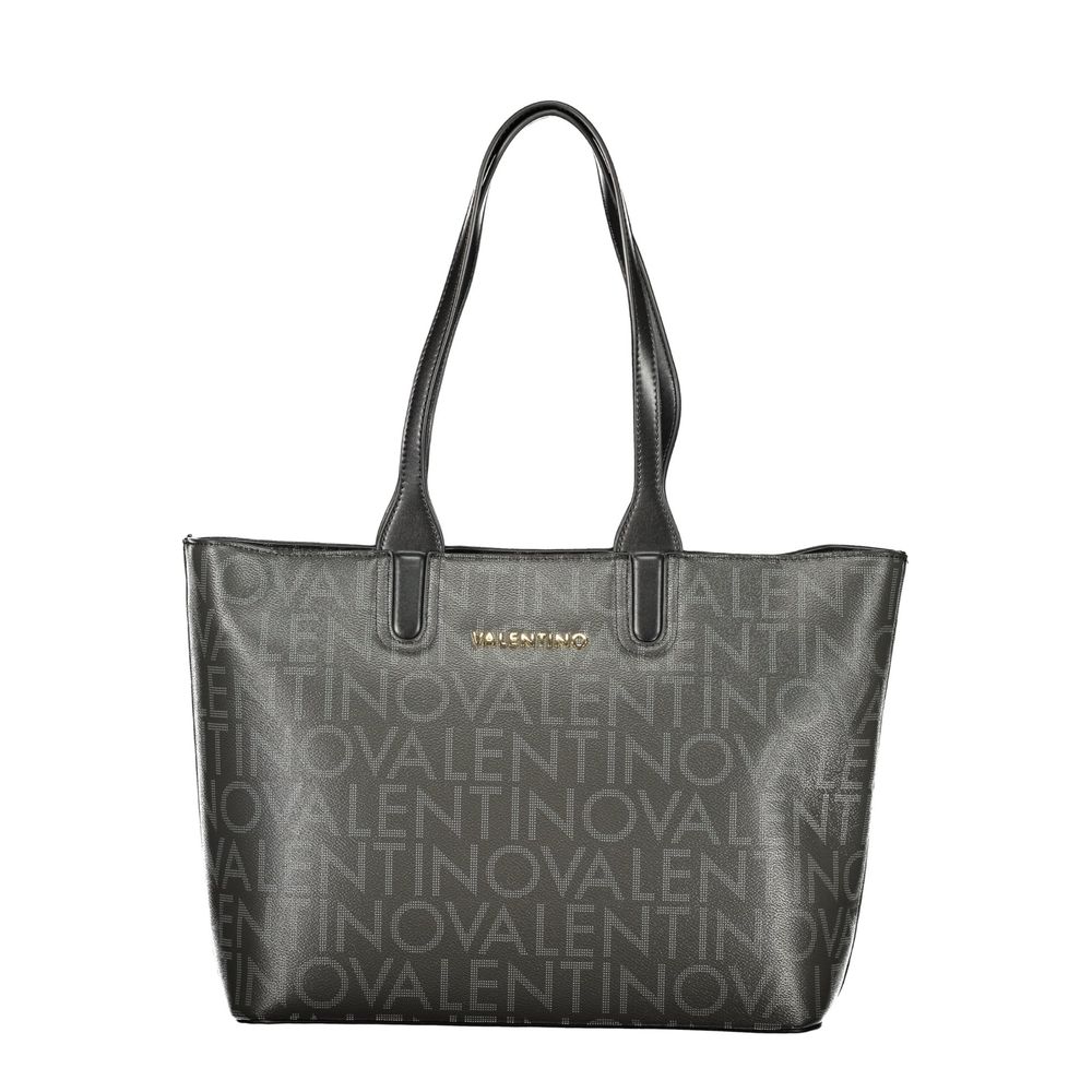 Nero Polyurethane Women Handbag - ventzia