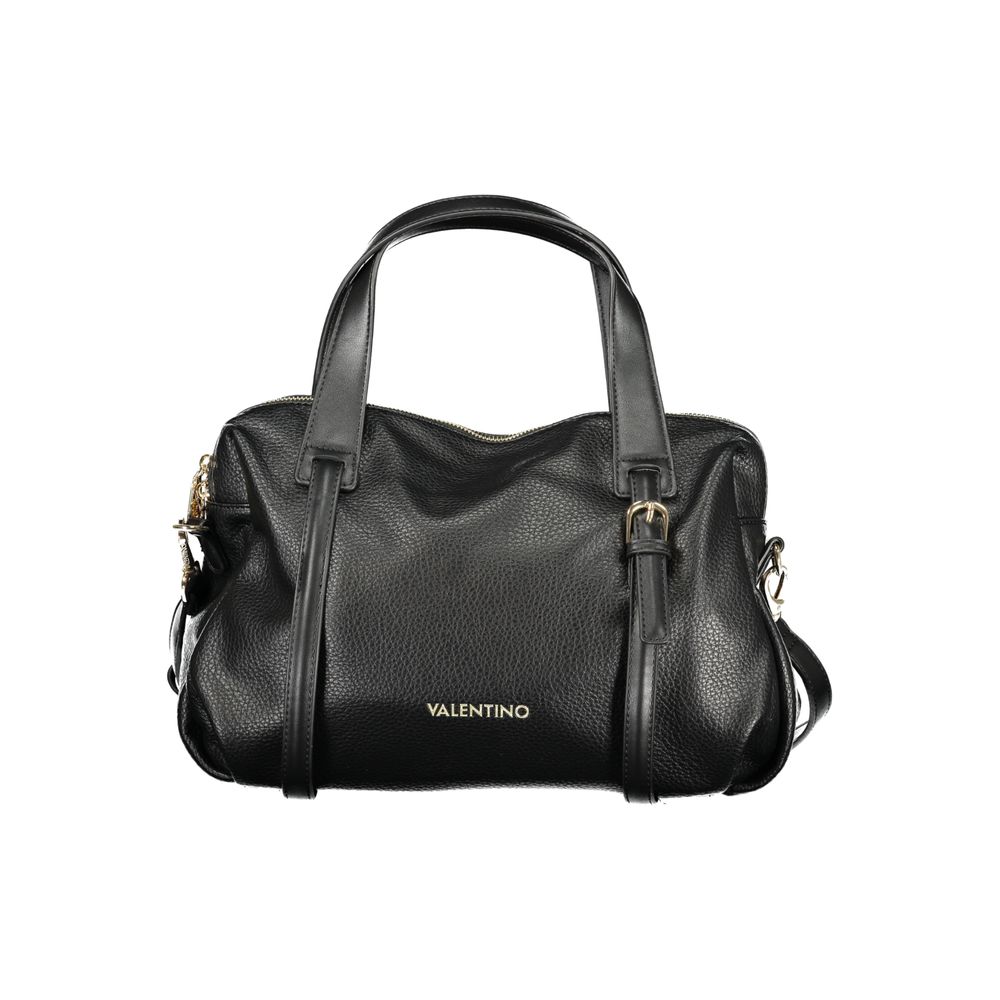 Nero Polyurethane Woman Handbag - ventzia