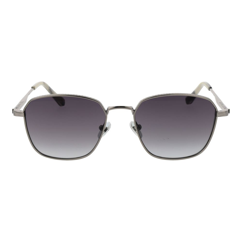 Gray Metal Sunglasses - ventzia