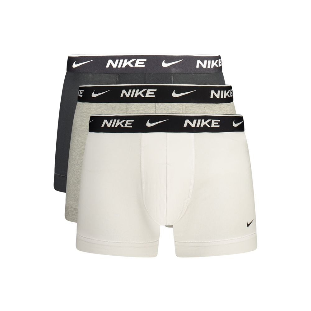 Grey Cotton Men Boxer Short - ventzia