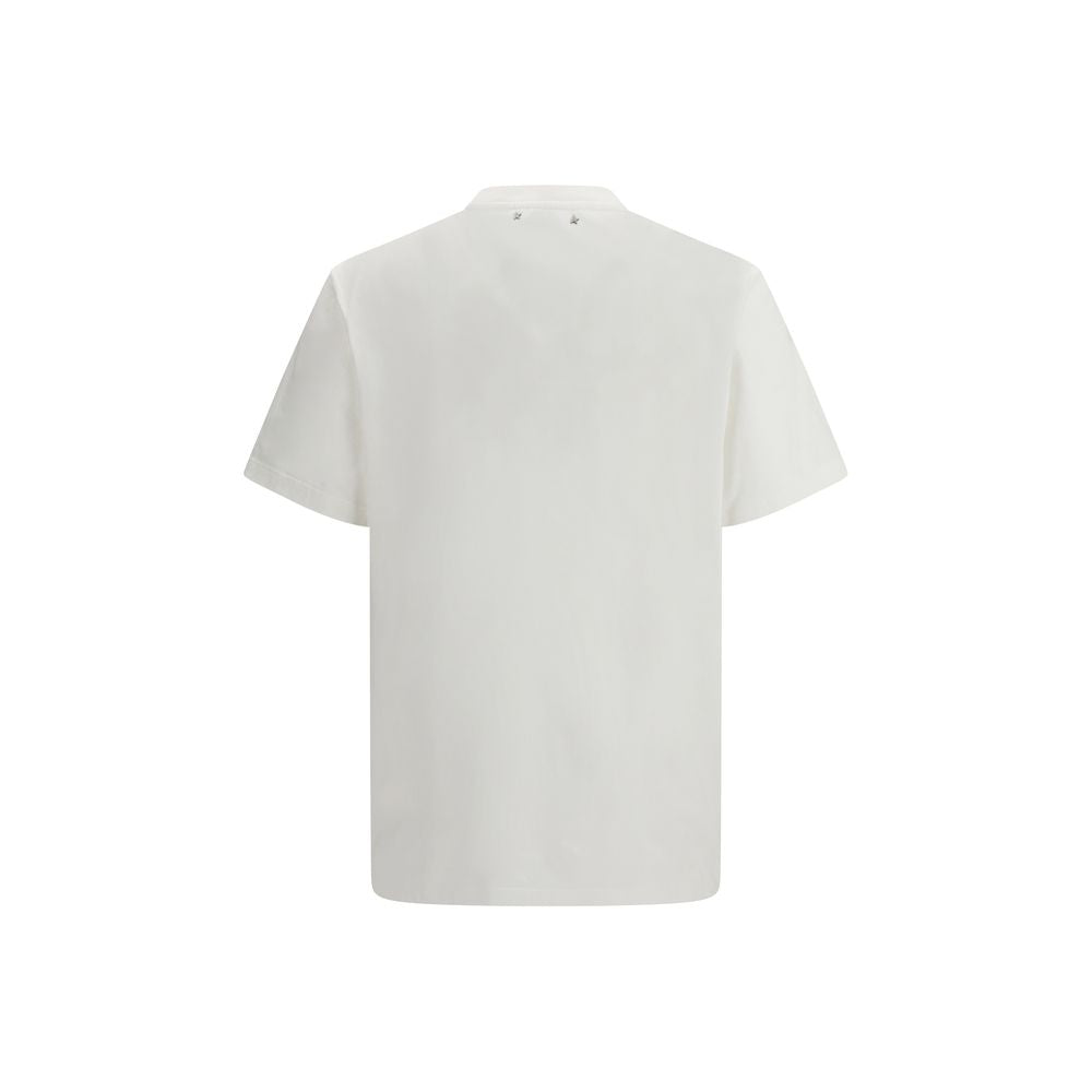 White Cotton T-Shirt - ventzia