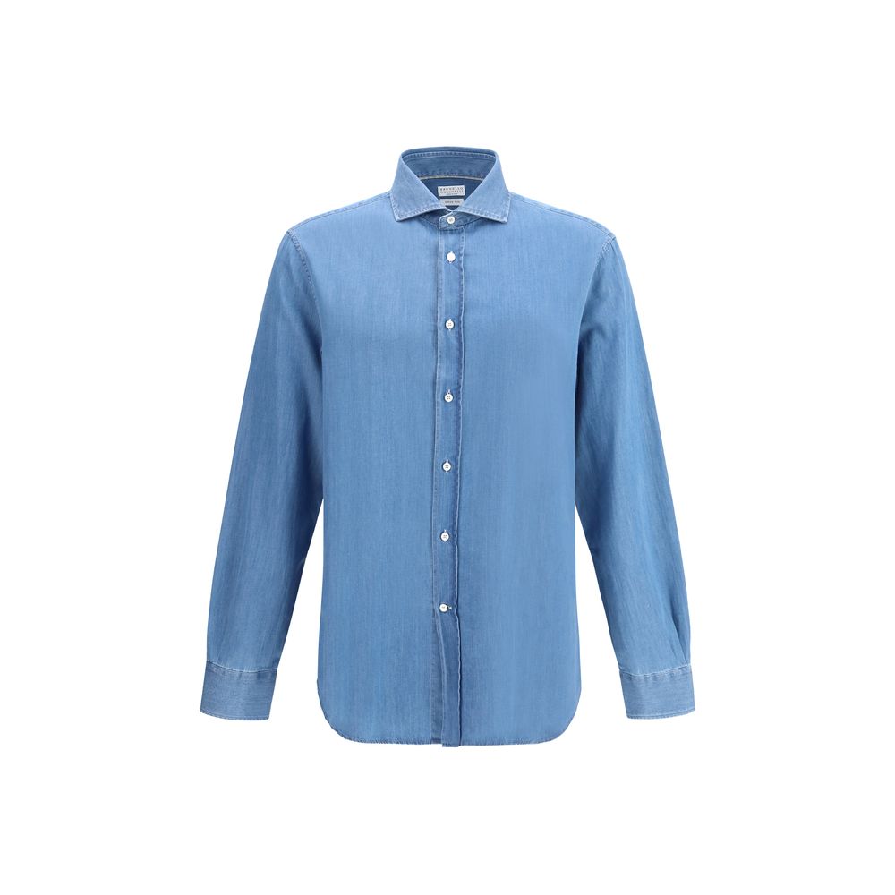 Blue Denim Shirt - ventzia