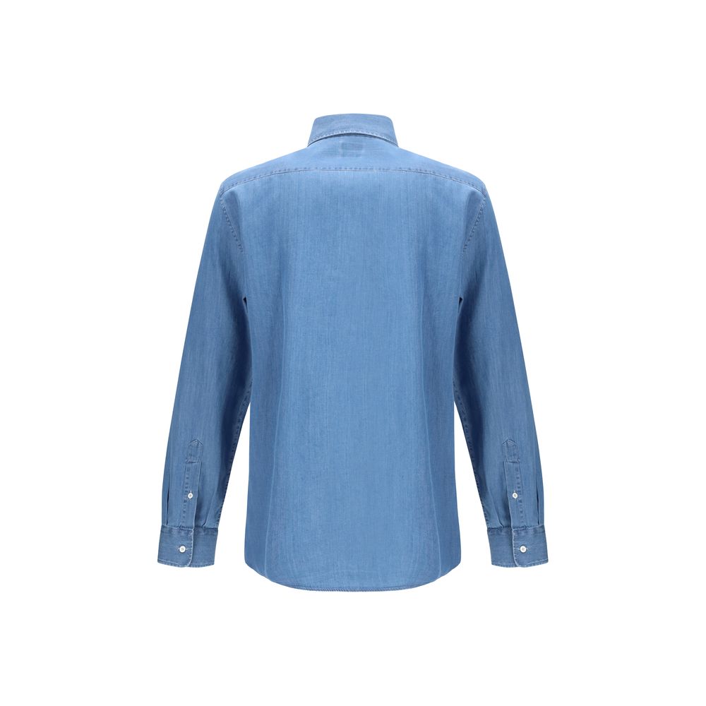 Blue Denim Shirt - ventzia